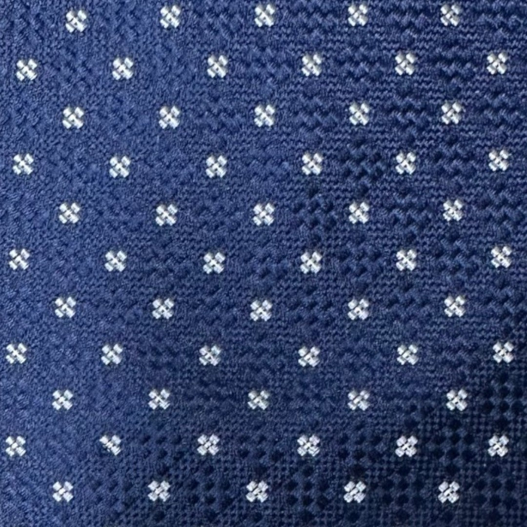 HENRY SARTORIAL X CANTINI Silk Woven Tie SKY - Henry Bucks