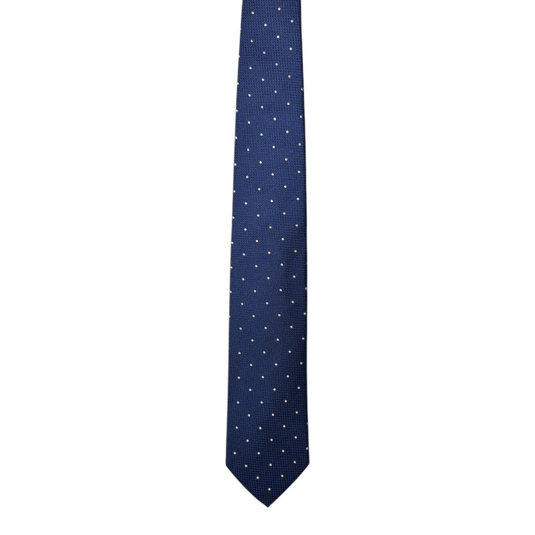 HENRY SARTORIAL X CANTINI Silk Woven Tie YELLOW - Henry Bucks