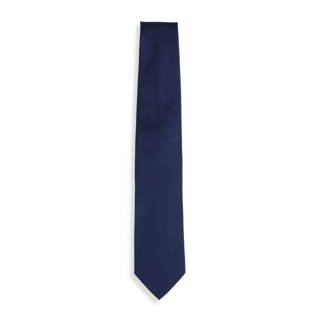 HENRY SARTORIAL X CANTINI Woven Multi Stripe Tie NAVY - Henry Bucks