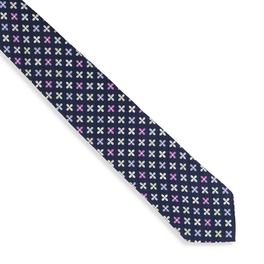 HENRY SARTORIAL X CANTINI Woven Tie PASTEL - Henry Bucks