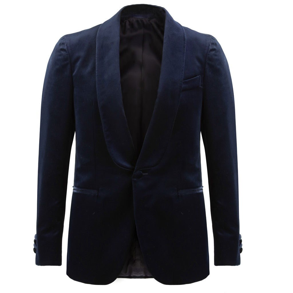 HENRY SARTORIAL X CARUSO 100% Wool Blazer NAVY REG - Henry Bucks