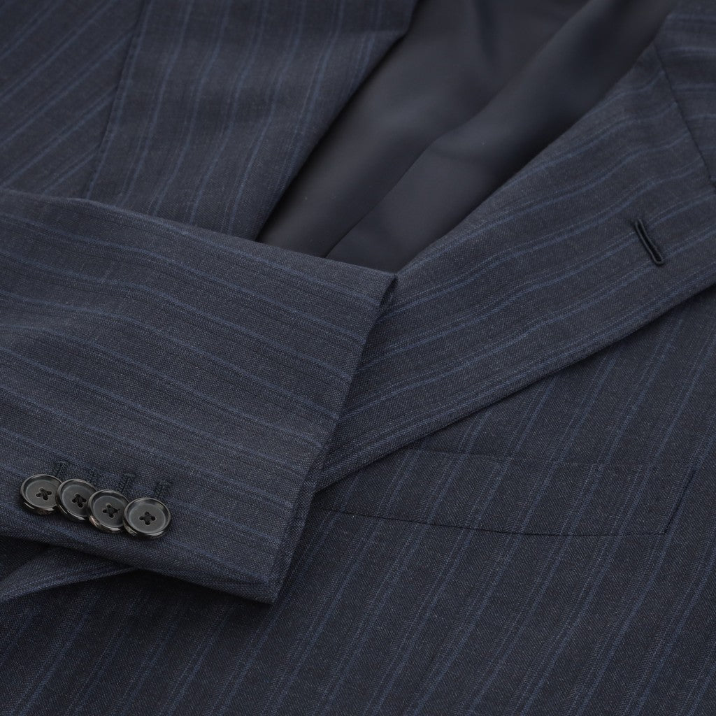 HENRY SARTORIAL X CARUSO 100% Wool Business Suit BLUE REG - Henry Bucks