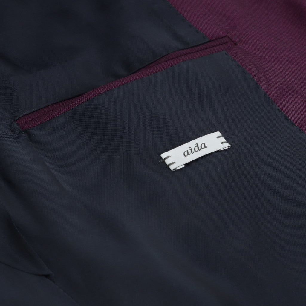 HENRY SARTORIAL X CARUSO Blazer BURGUNDY REG - Henry Bucks