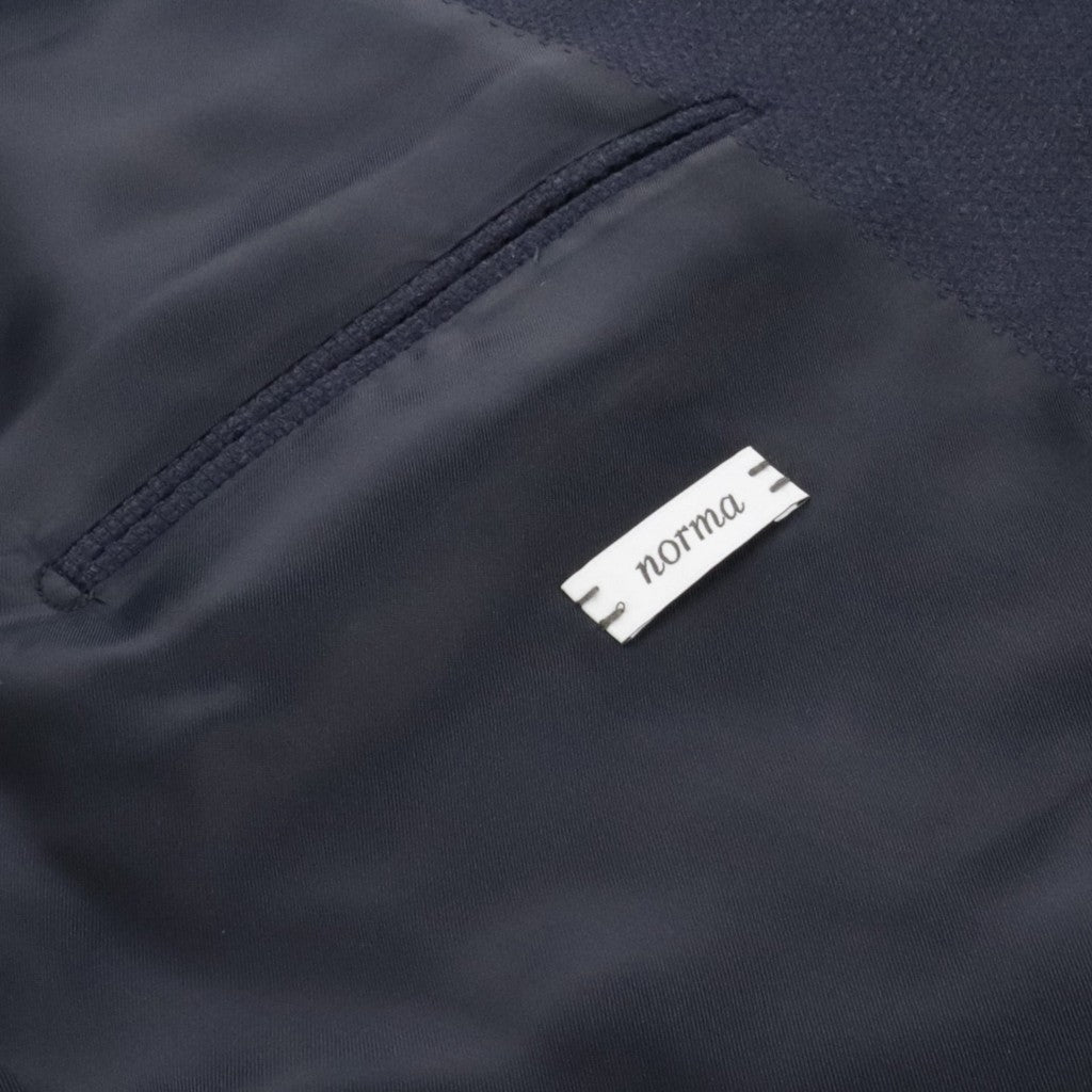 HENRY SARTORIAL x CARUSO Camel Hair Lino Blazer NAVY - Henry Bucks