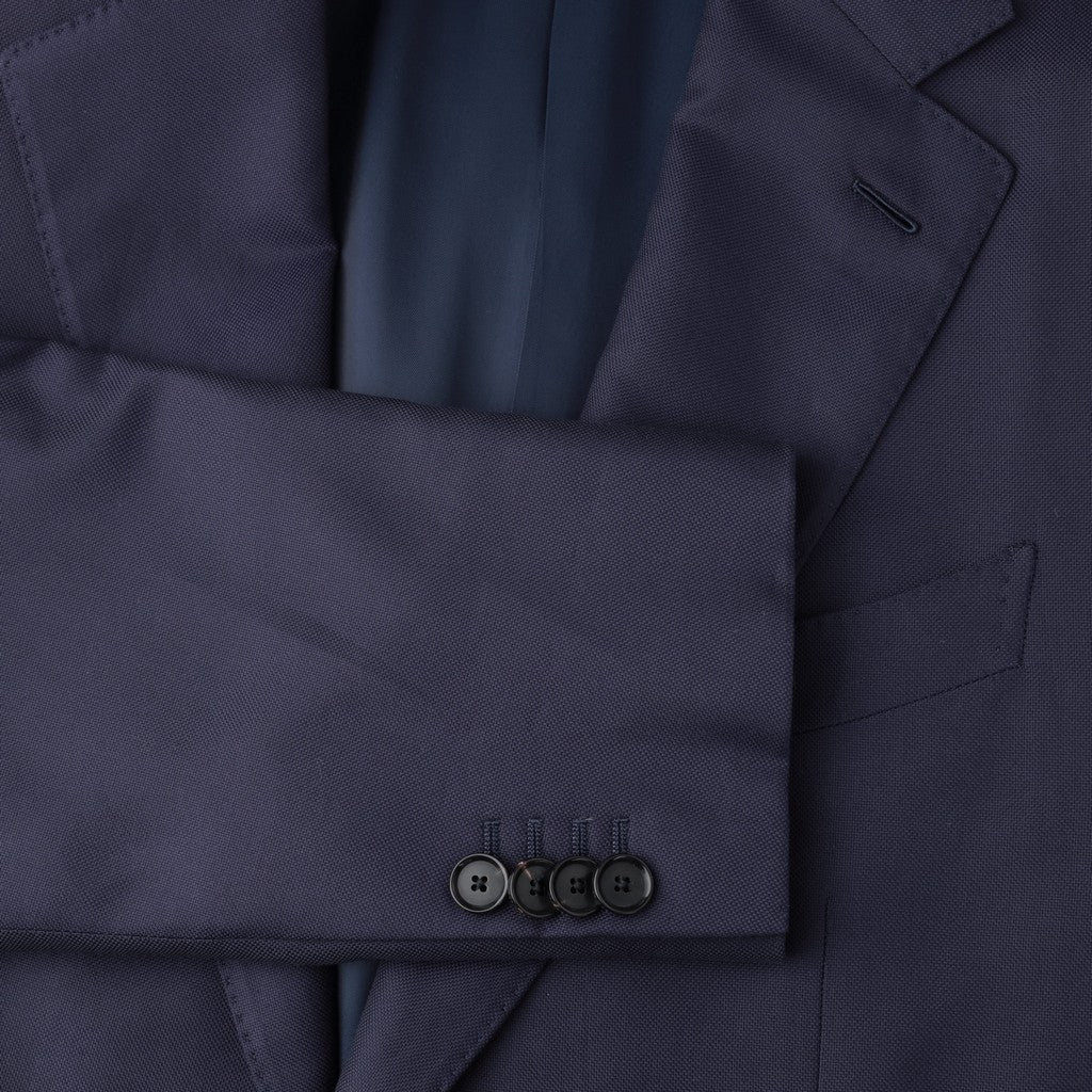 HENRY SARTORIAL x CARUSO Cotton Blazer MID BLUE REG - Henry Bucks