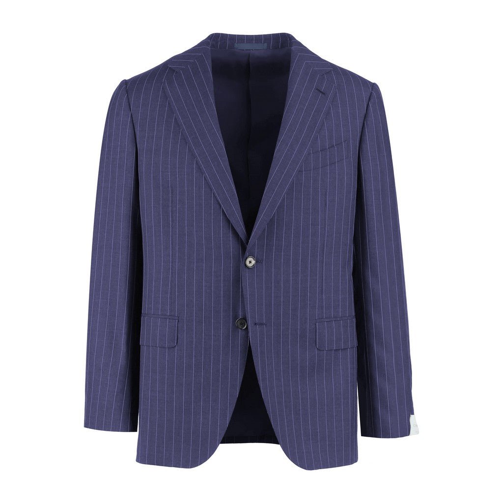 HENRY SARTORIAL x CARUSO Drago Virgin Wool Suit BLUE REG - Henry Bucks