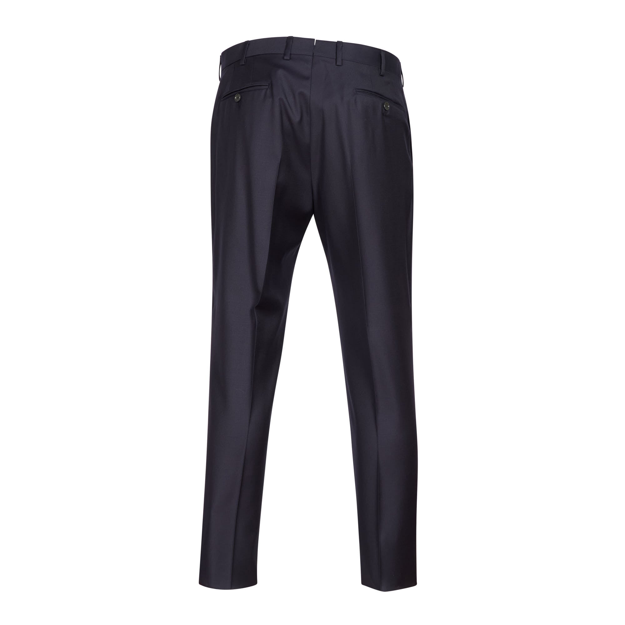 HENRY SARTORIAL X CARUSO Formal Trouser NAVY REG - Henry BucksTrouser - Formal63SS230014 - NAVY - R - 46