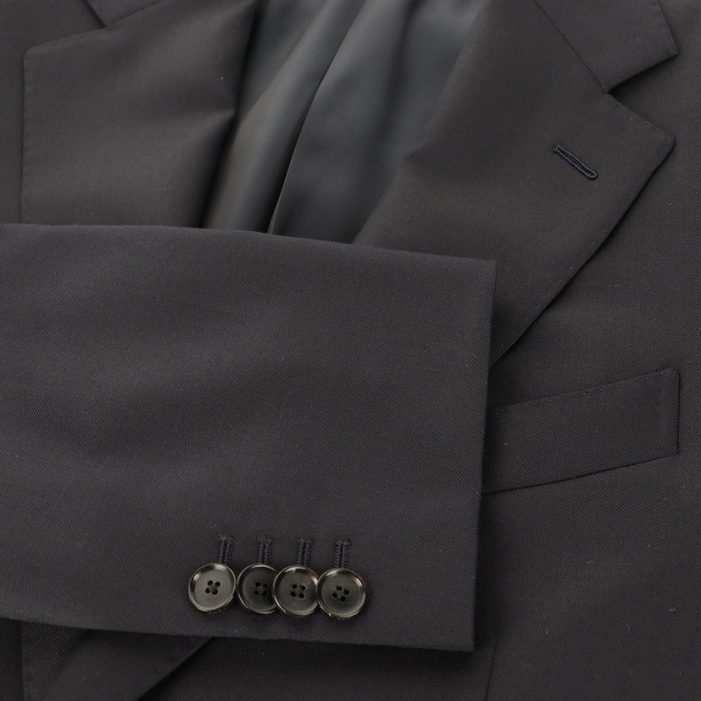 HENRY SARTORIAL x CARUSO Full Lined Business Suit BLACK - Henry Bucks