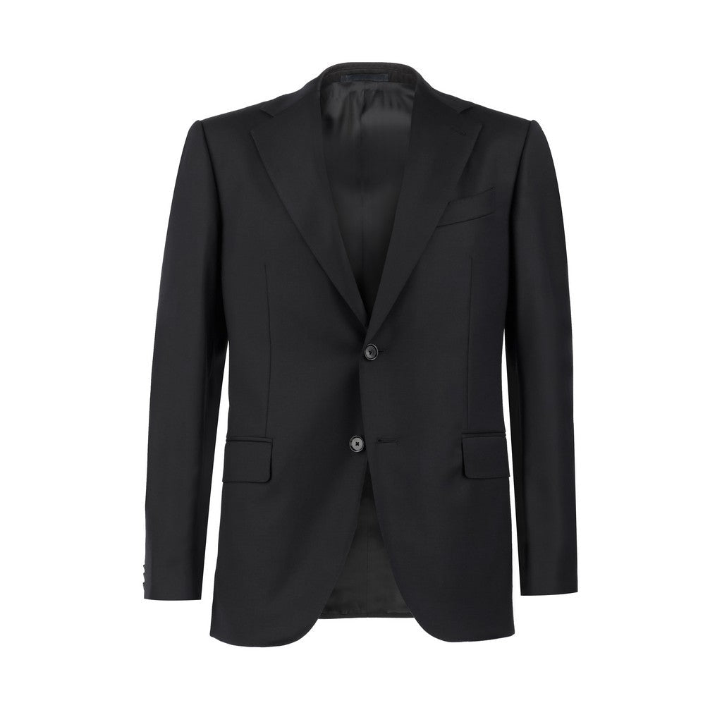 HENRY SARTORIAL x CARUSO Full Lined Business Suit BLACK - Henry Bucks