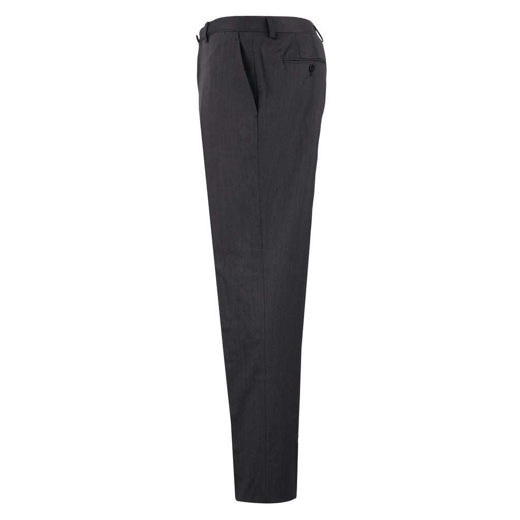 HENRY SARTORIAL x CARUSO Lana Formal Trouser CHARCOAL - Henry Bucks