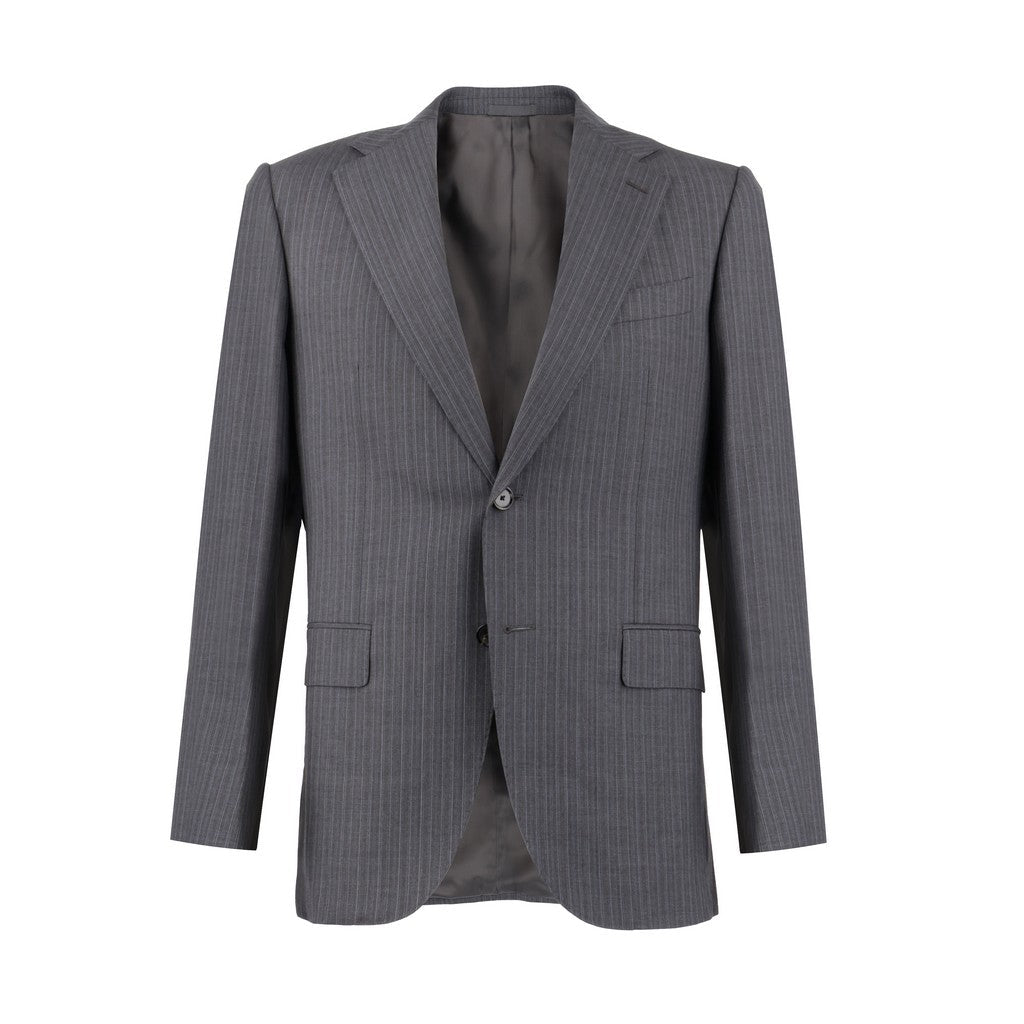 HENRY SARTORIAL x CARUSO Lana Wool Business Suit GREY - Henry Bucks