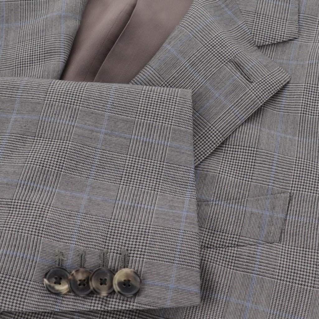 HENRY SARTORIAL x CARUSO Lana Wool Business Suit GREY - Henry Bucks