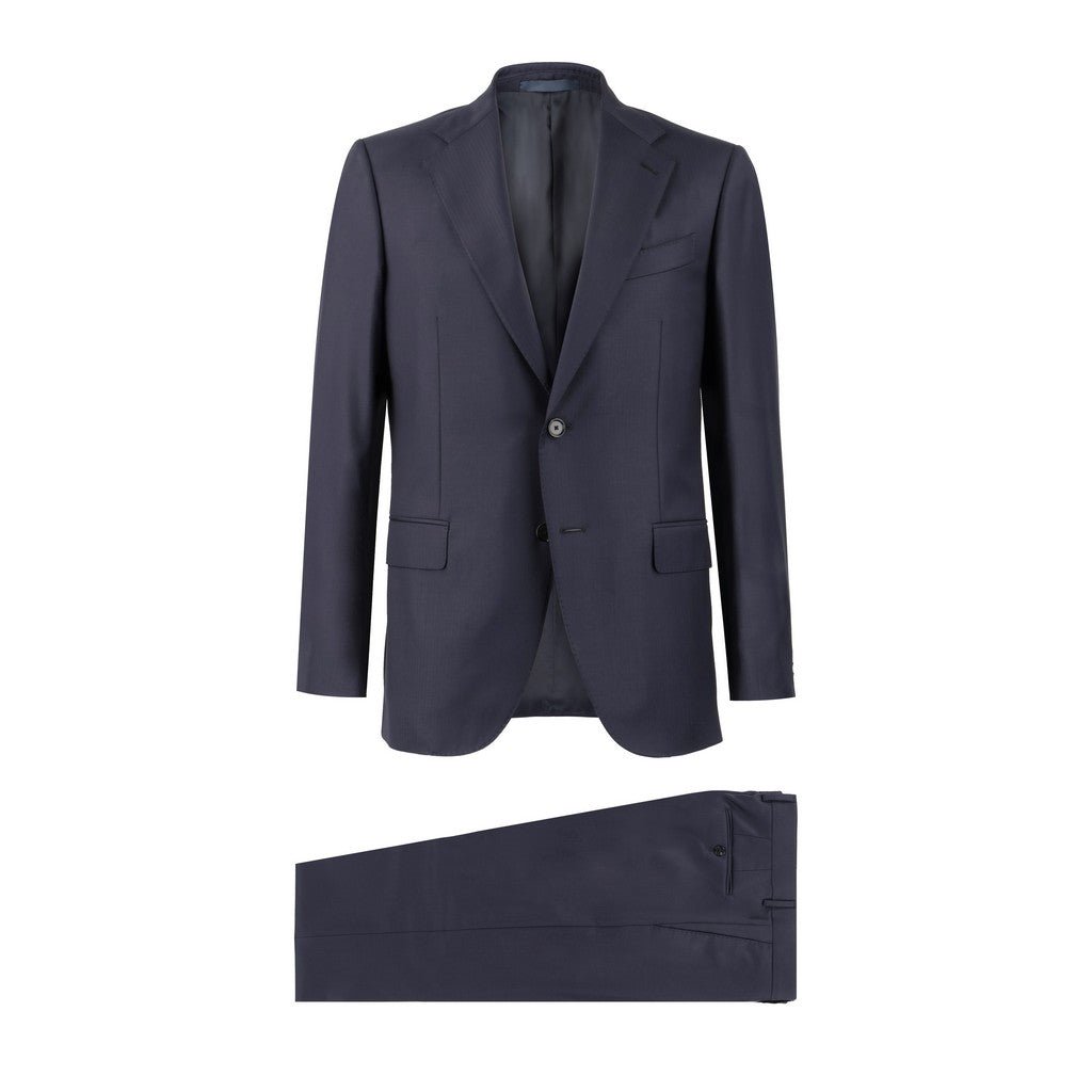 HENRY SARTORIAL x CARUSO Lana Wool Business Suit NAVY - Henry Bucks