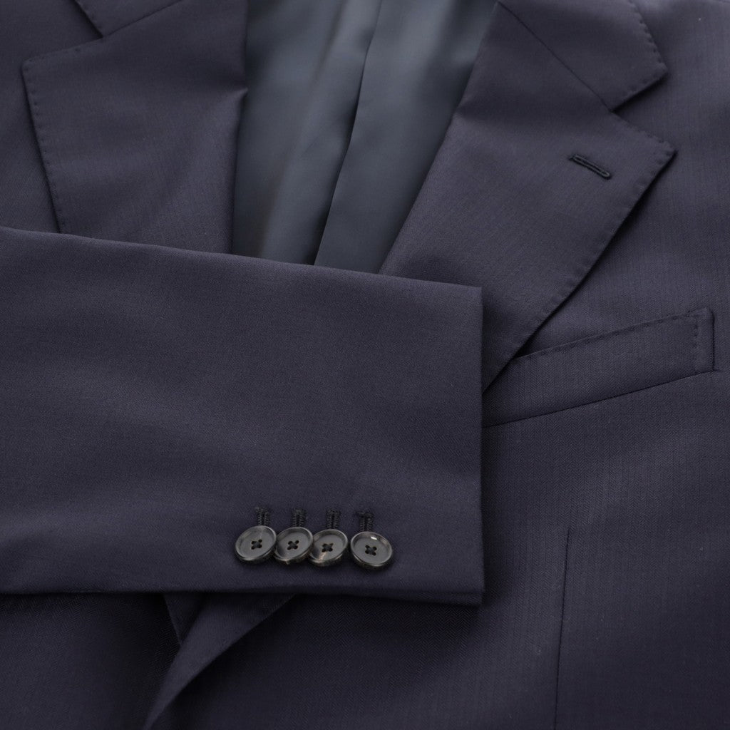 HENRY SARTORIAL x CARUSO Lana Wool Business Suit NAVY - Henry Bucks