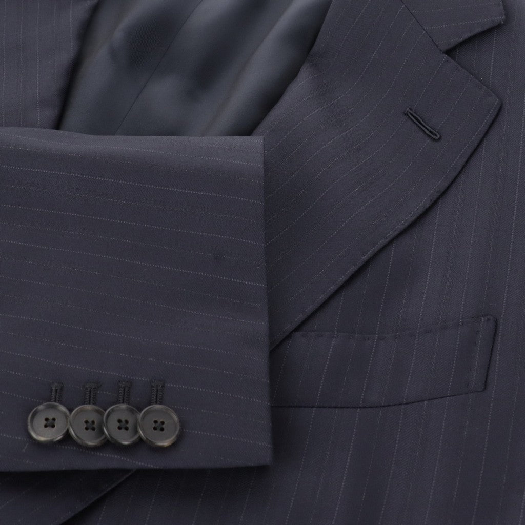 HENRY SARTORIAL x CARUSO Lana Wool Business Suit NAVY - Henry Bucks
