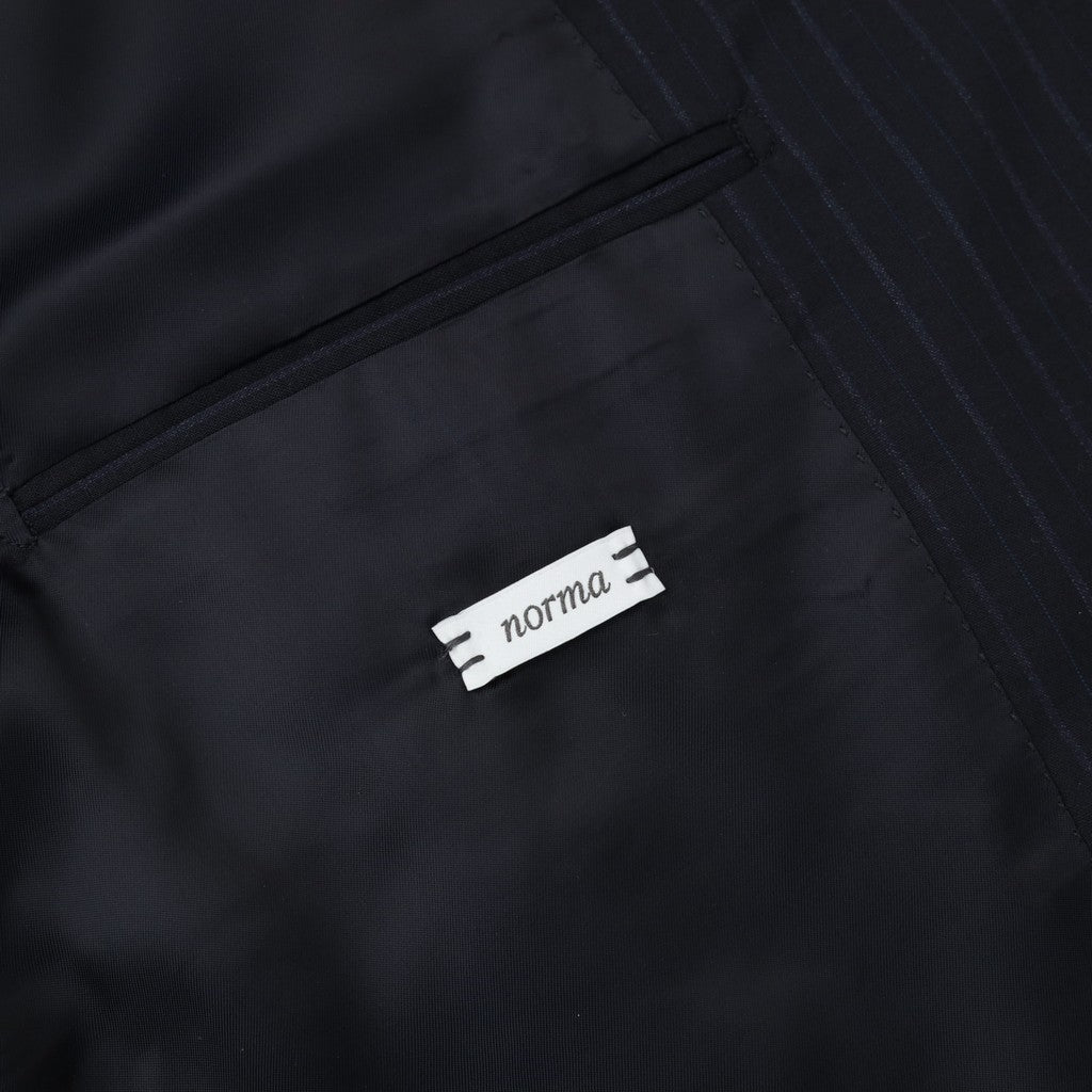 HENRY SARTORIAL x CARUSO Lanificio Wool Suit NAVY REG - Henry Bucks