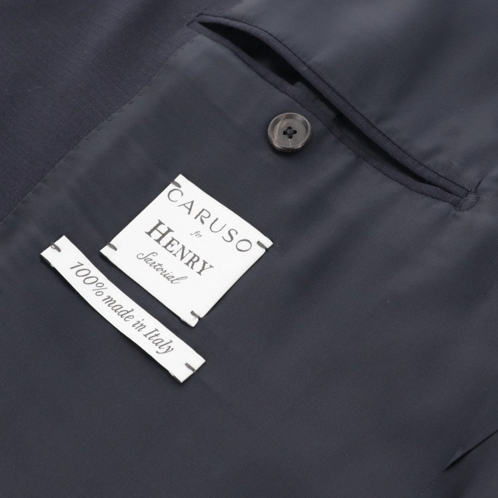 HENRY SARTORIAL x CARUSO Norma Lana Business Suit NAVY - Henry Bucks