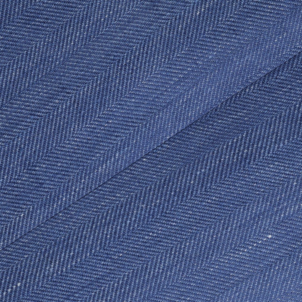 HENRY SARTORIAL x CARUSO Norma Linen Wool Blazer BLUE - Henry Bucks