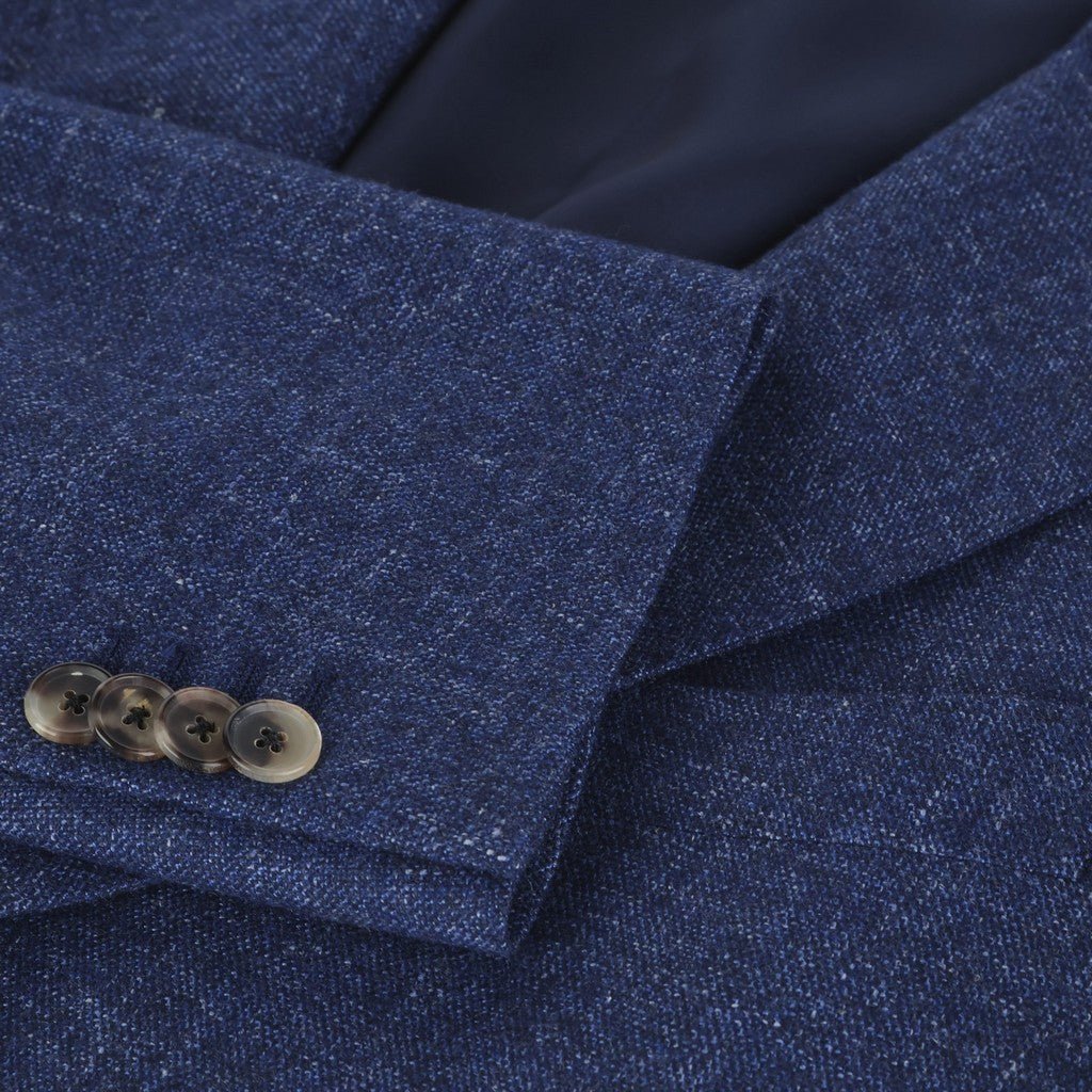 HENRY SARTORIAL X CARUSO Norma Single Breasted Notch Blazer NAVY - Henry Bucks