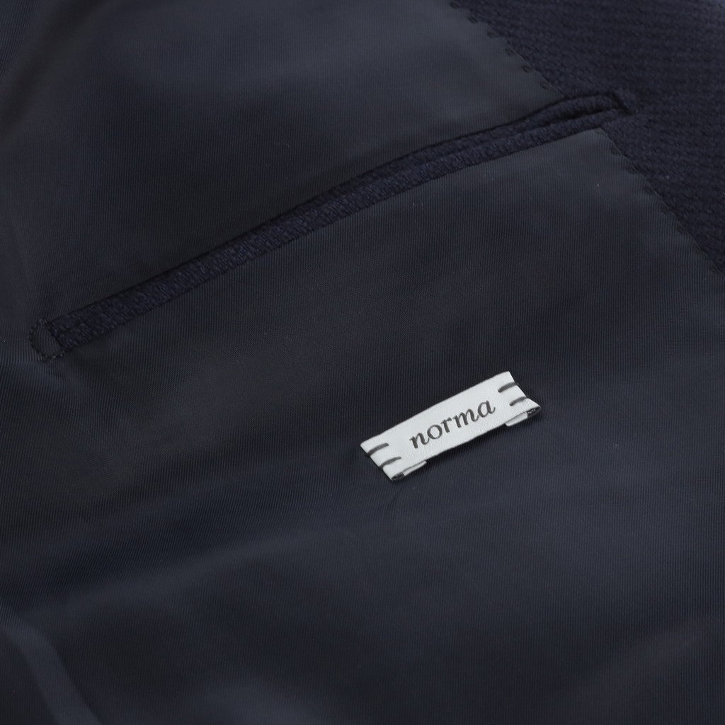 HENRY SARTORIAL X CARUSO Norma Single Breasted Notch Lapel Blazer NAVY REG - Henry Bucks