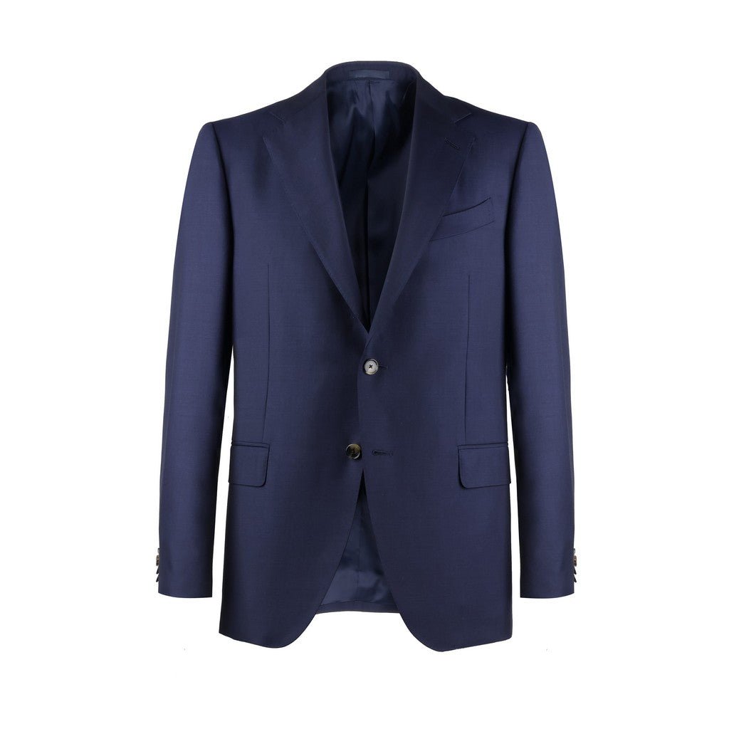 HENRY SARTORIAL X CARUSO Norma Single Breasted Suit DARK BLUE - Henry Bucks
