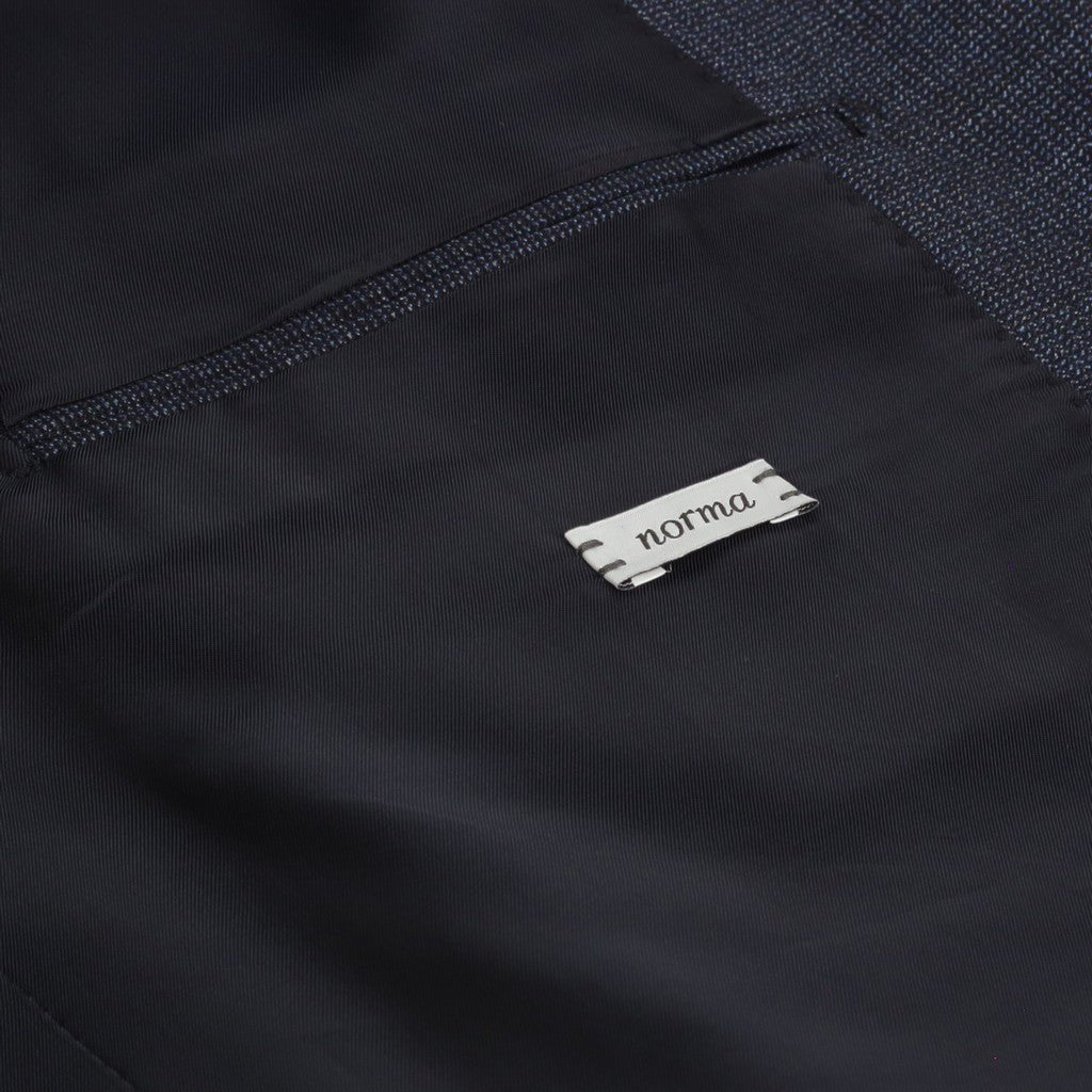 HENRY SARTORIAL X CARUSO Norma Single Breasted Wool Suit NAVY REG - Henry Bucks