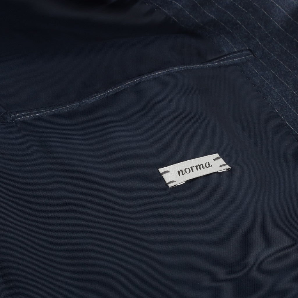HENRY SARTORIAL X CARUSO Norma Single Breasted Wool Suit NAVY REG - Henry Bucks