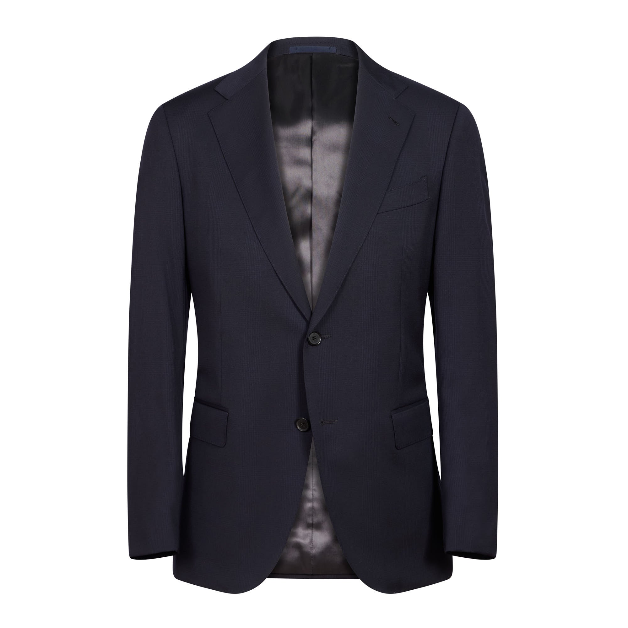 HENRY SARTORIAL X CARUSO Norma Single Breasted Wool Suit NAVY - Henry BucksSuits23AW240200 - NAVY - 48