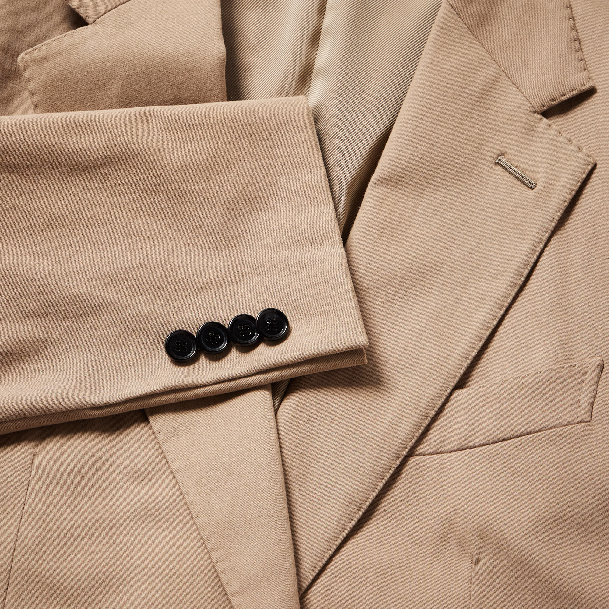 HENRY SARTORIAL X CARUSO Single Breasted 2 Button Norma Suit BEIGE REG - Henry BucksSuits60SS230005 - BEIG - R - 48