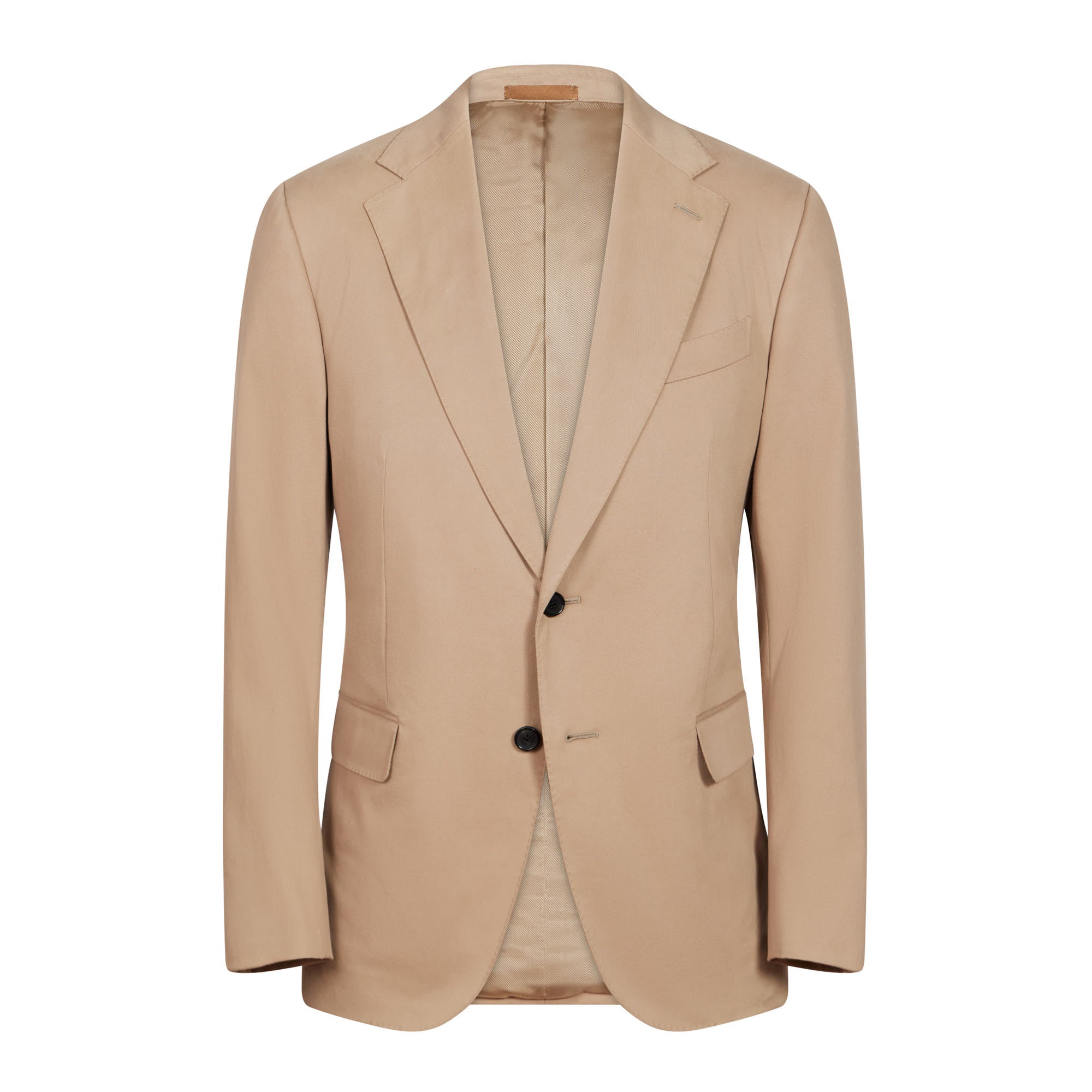 HENRY SARTORIAL X CARUSO Single Breasted 2 Button Norma Suit BEIGE REG - Henry BucksSuits60SS230005 - BEIG - R - 48