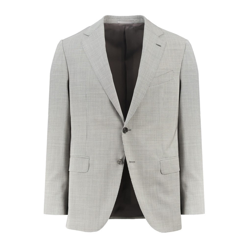 HENRY SARTORIAL x CARUSO Wool Blazer CREAM REG - Henry Bucks