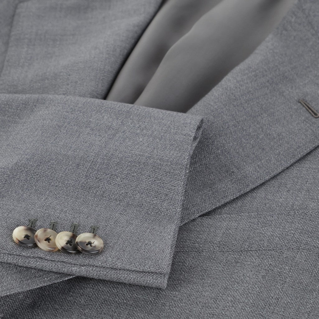 HENRY SARTORIAL X CARUSO Wool Cashmere Blazer GREY - Henry Bucks
