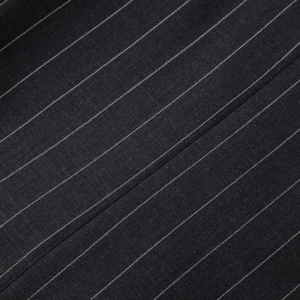 HENRY SARTORIAL x CARUSO Wool Suit BLACK REG - Henry Bucks