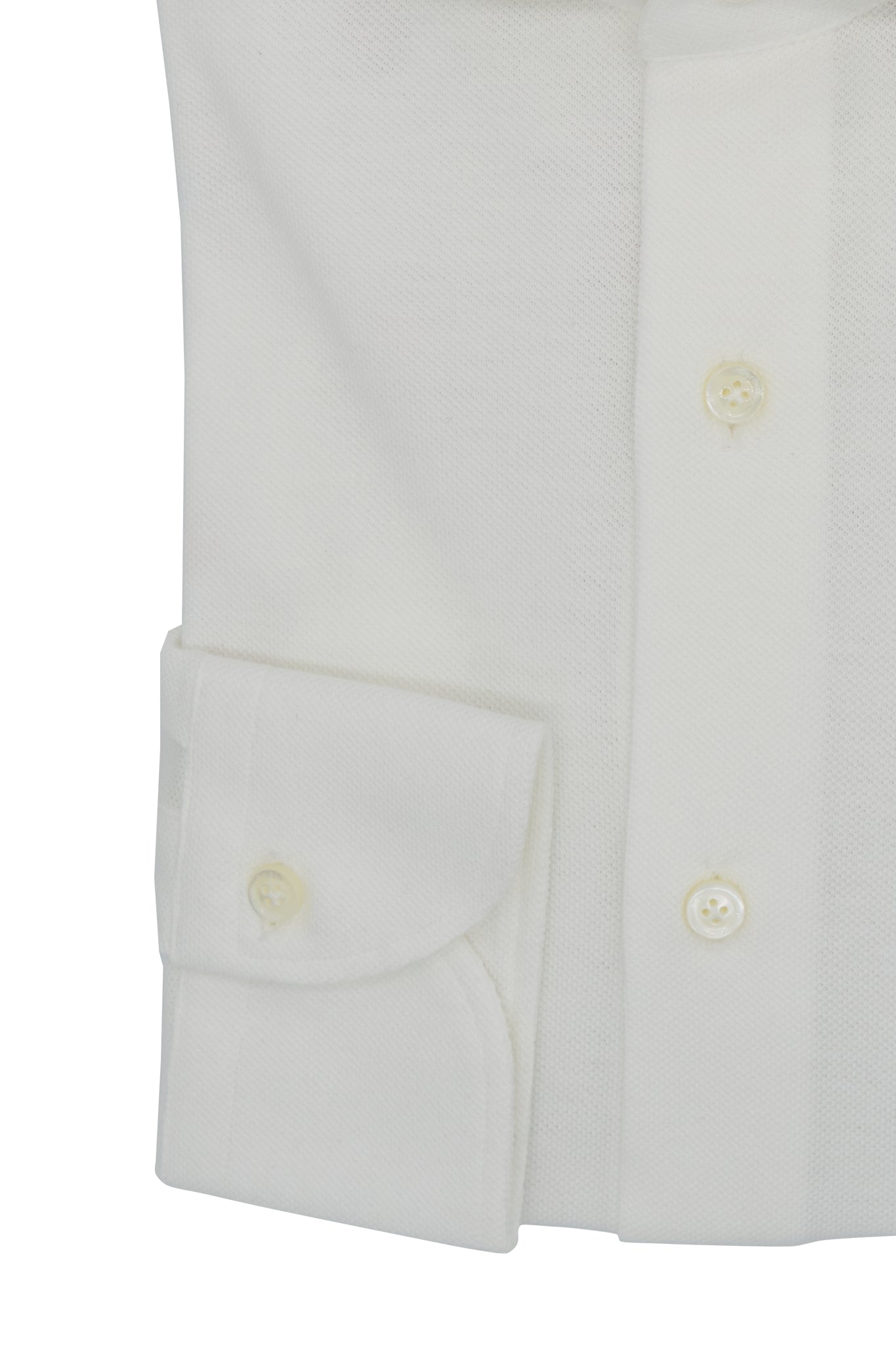 HENRY SARTORIAL X CORDONE Plain Cotton Shirt WHITE - Henry Bucks