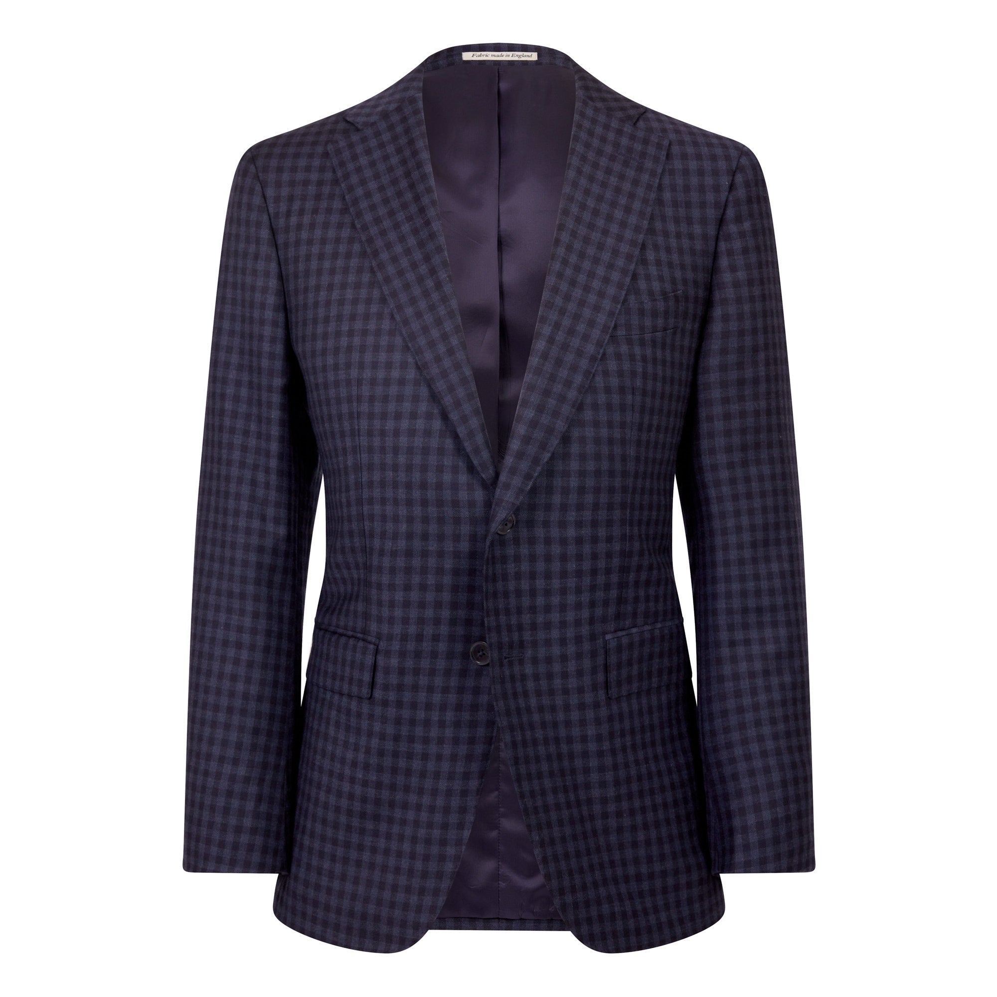 HENRY SARTORIAL X DORMEUIL Full Canvas Check Jacket NAVY MULTI REG - Henry BucksBlazers33SS220018 - NVYMLTI - R - 46