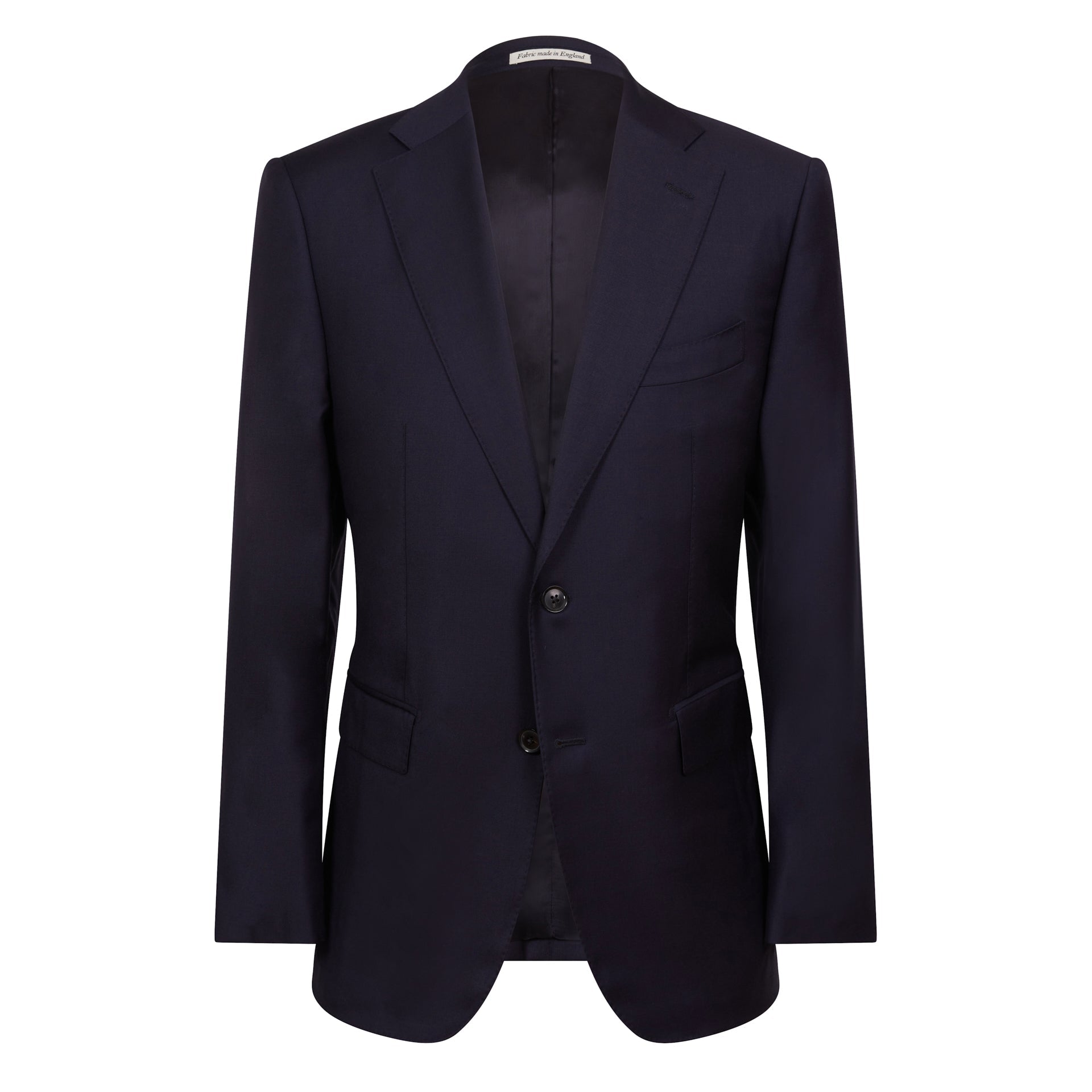 HENRY SARTORIAL X DORMEUIL Full Canvas Water Repellent Stretch Suit NAVY REG - Henry BucksSuits23SS220026 - NAVY - R - 48