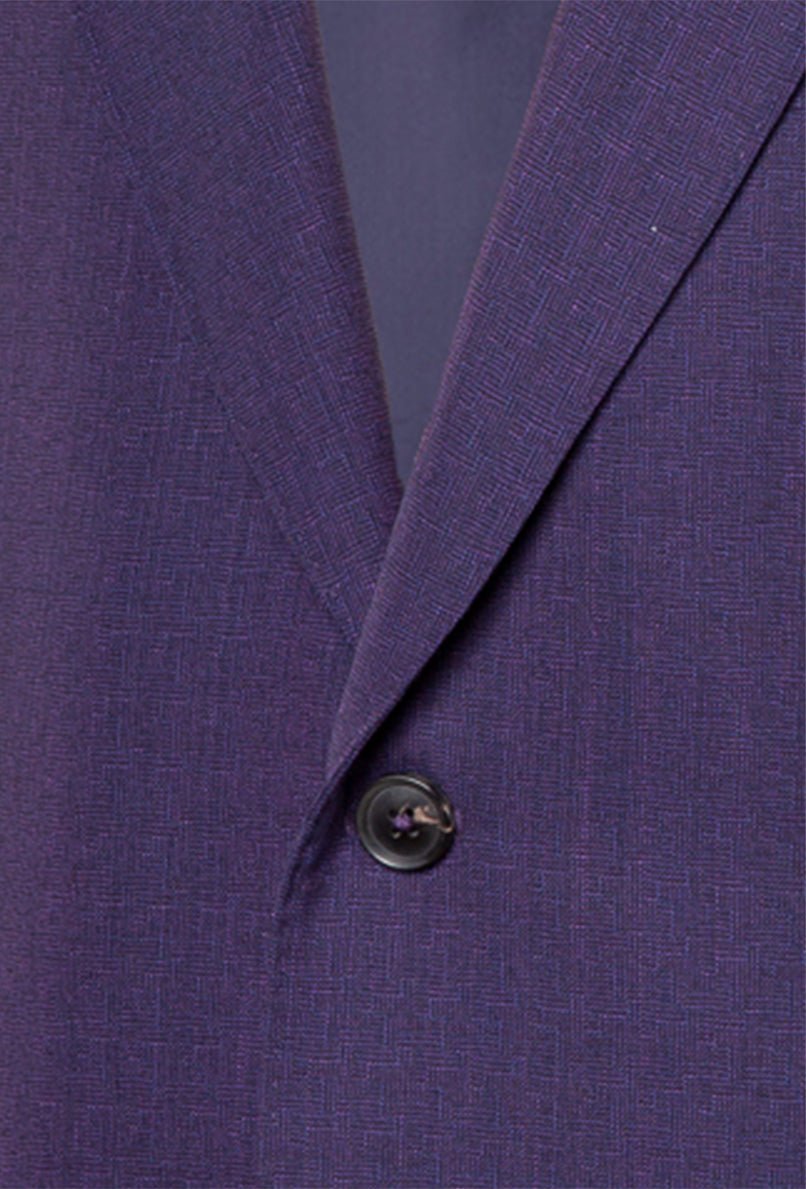 Henry Sartorial x Dormeuil Suit BLUE PURPLE REG - Henry BucksSuits23AW230028 - BLUPPL - R - 48