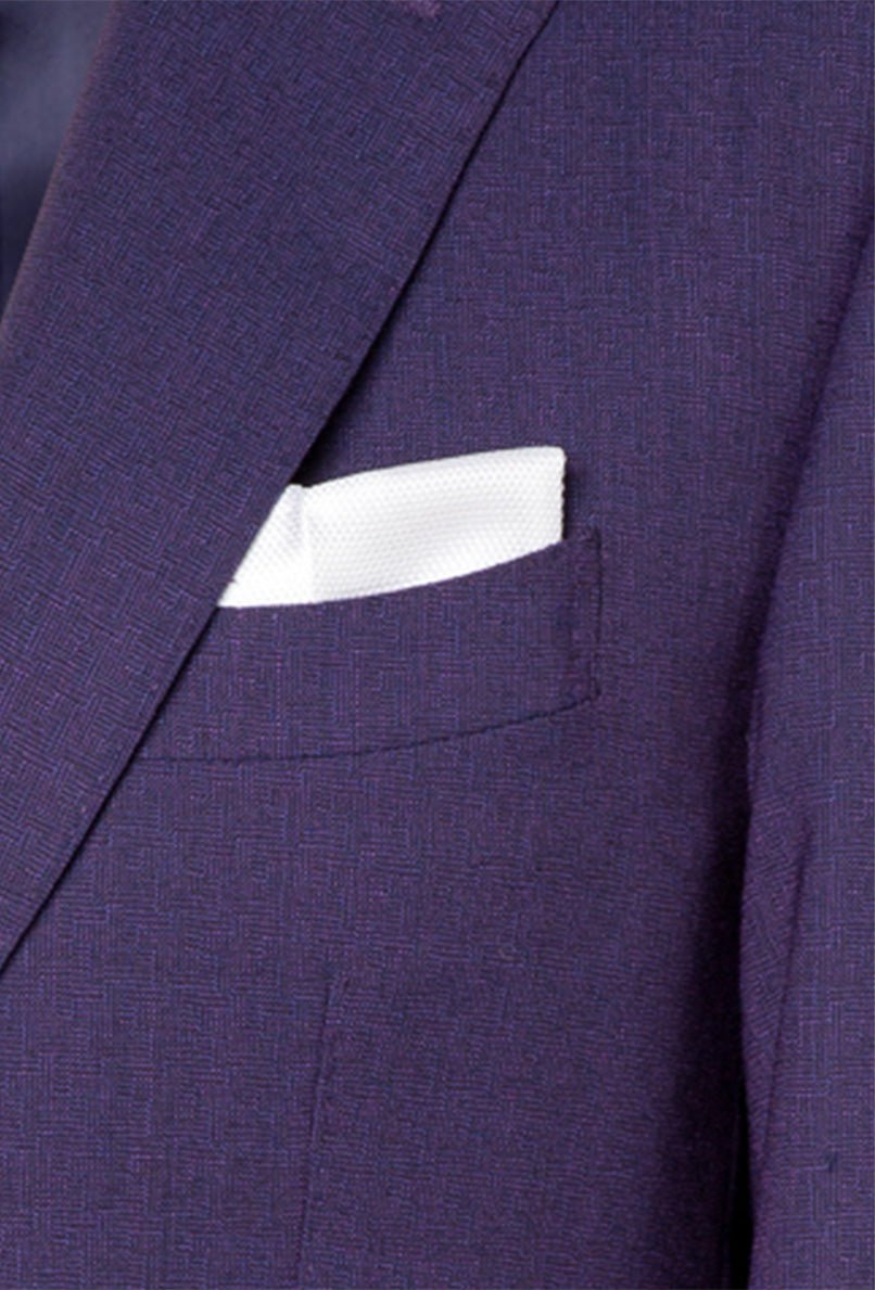 Henry Sartorial x Dormeuil Suit BLUE PURPLE REG - Henry BucksSuits23AW230028 - BLUPPL - R - 48