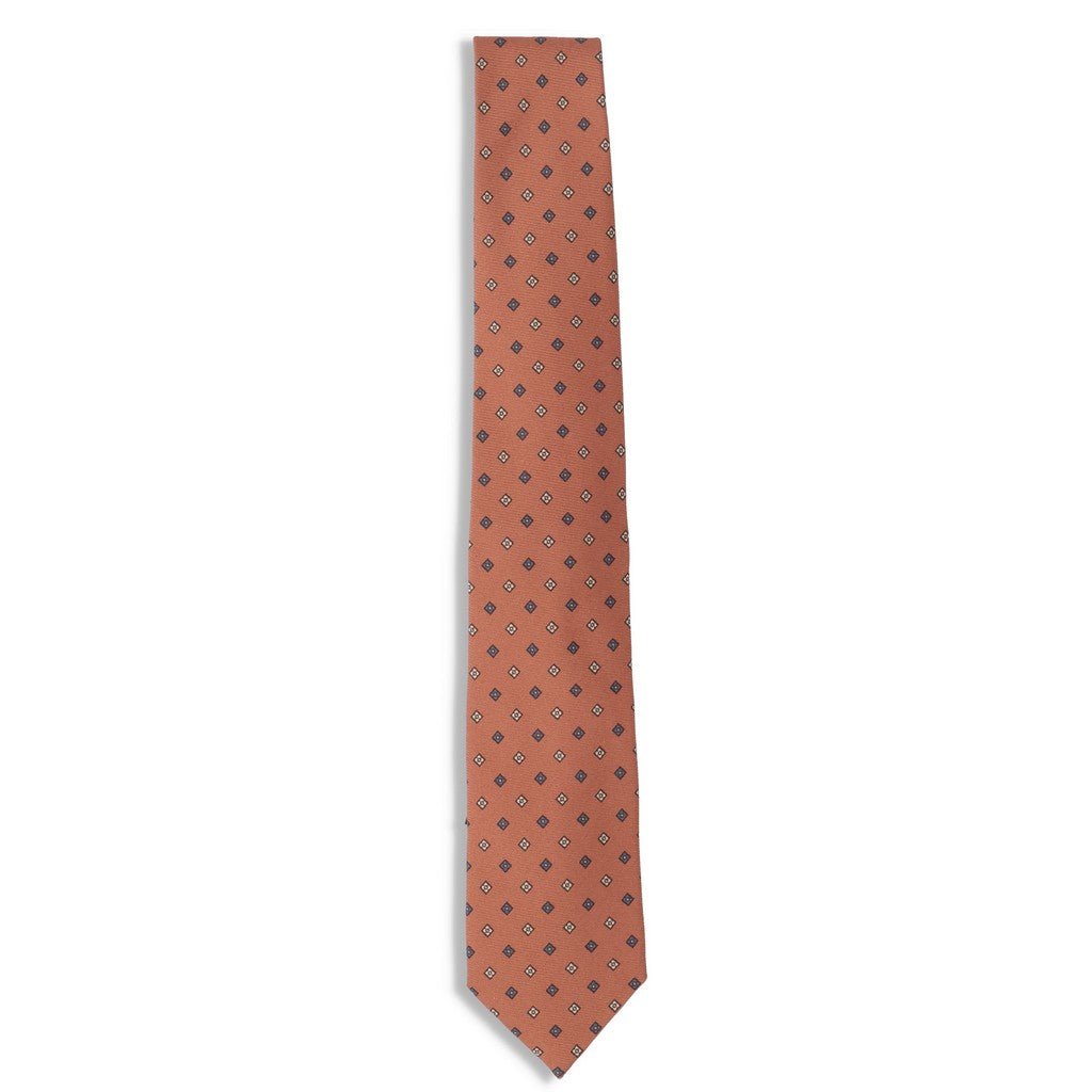 HENRY SARTORIAL X FLORENCE Silk Tie MUSTARD - Henry Bucks