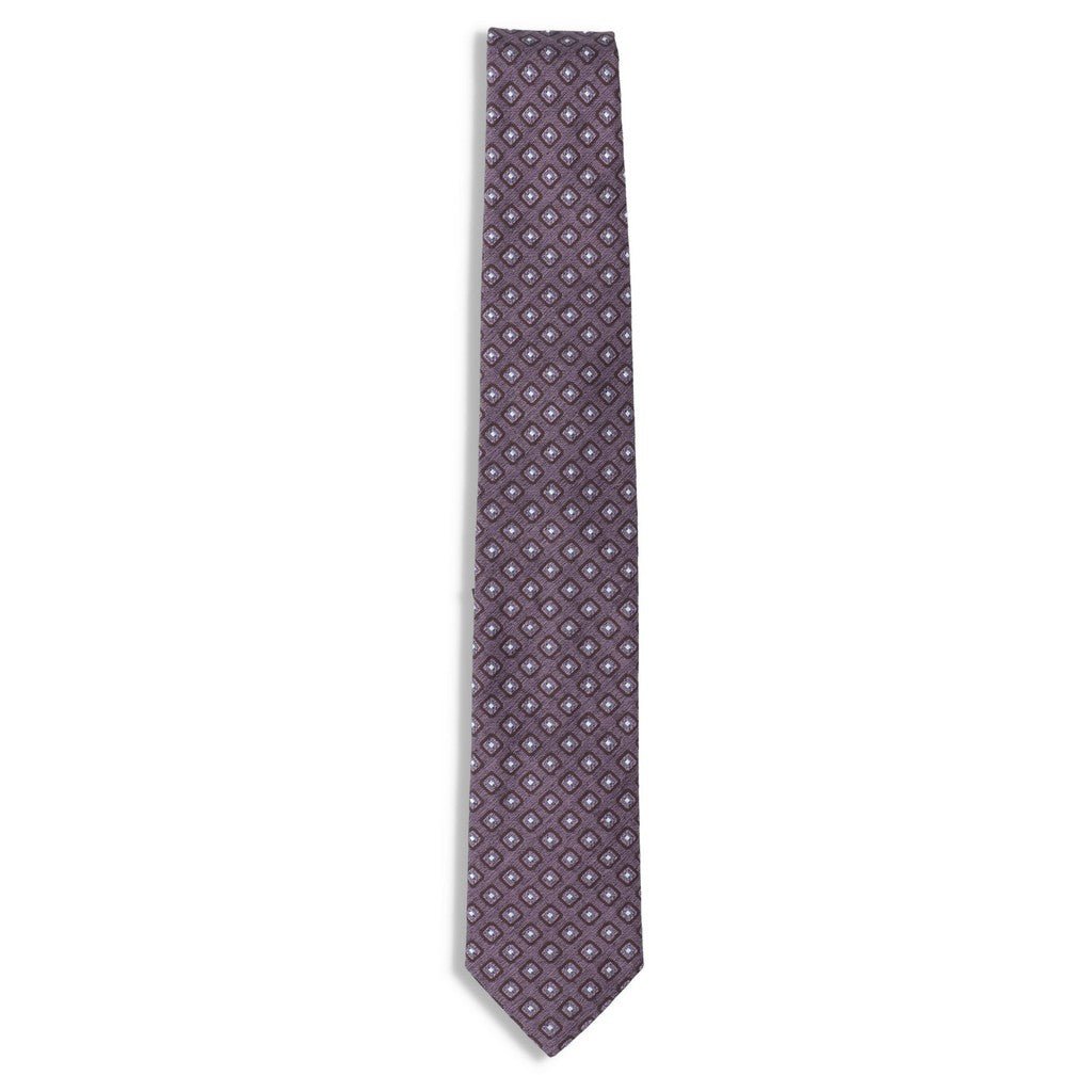 HENRY SARTORIAL X FLORENCE Silk Tie PURPLE - Henry Bucks