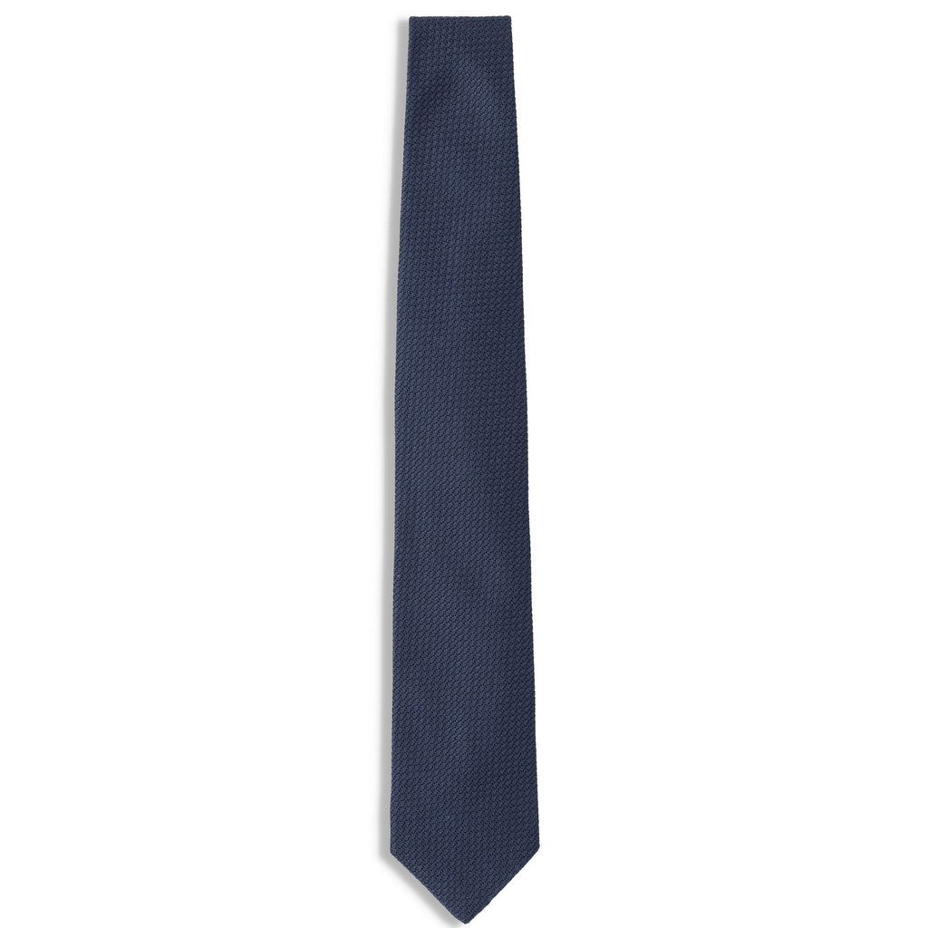 HENRY SARTORIAL X FLORENCE Solid Style Tie NAVY - Henry Bucks
