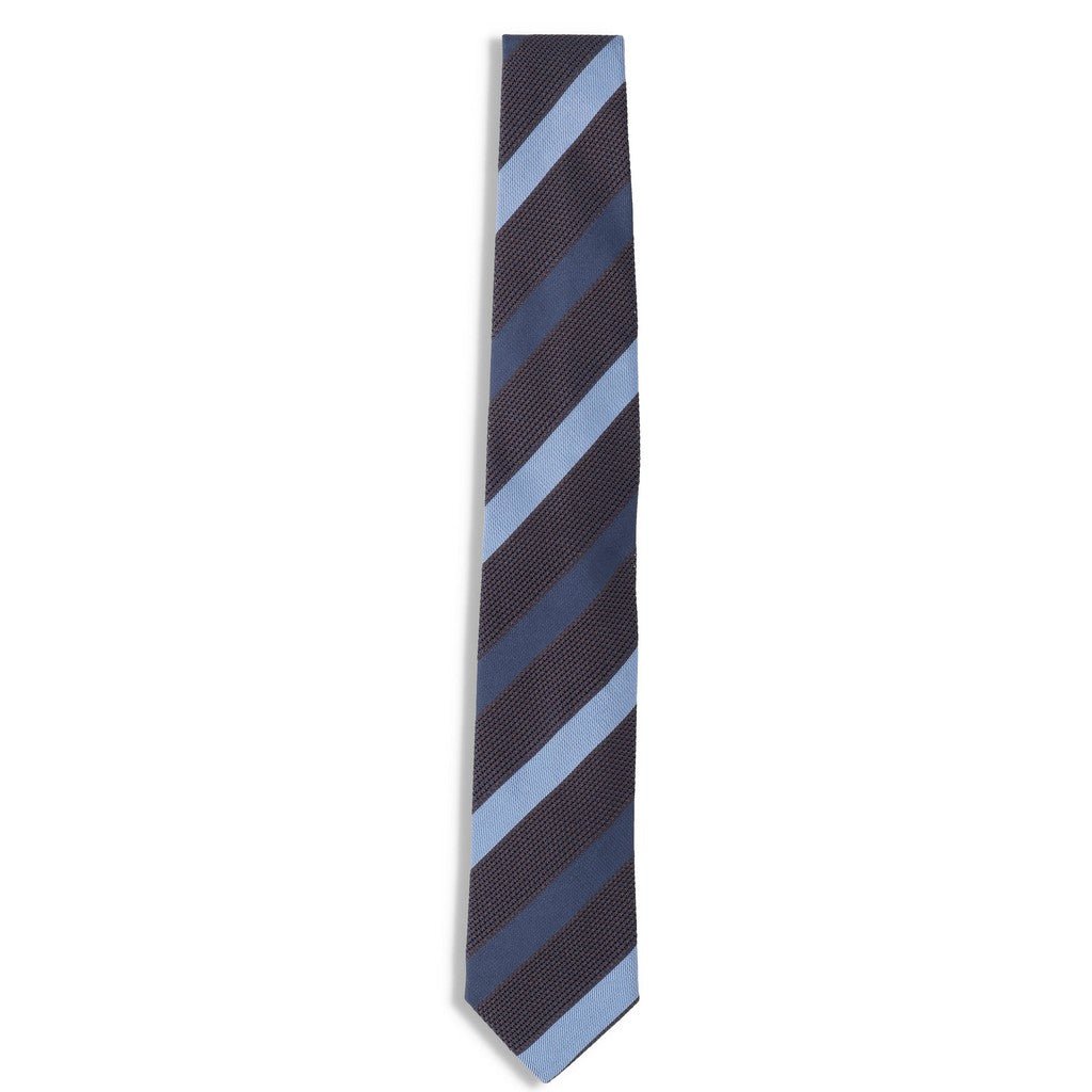 HENRY SARTORIAL X FLORENCE Striped Tie GREEN MULTI - Henry Bucks