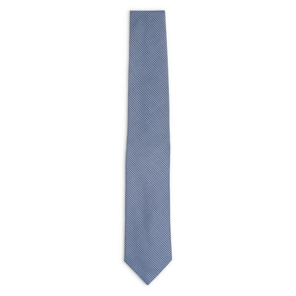 HENRY SARTORIAL x FLORENCE STYLE Plain Tie BLUE - Henry Bucks