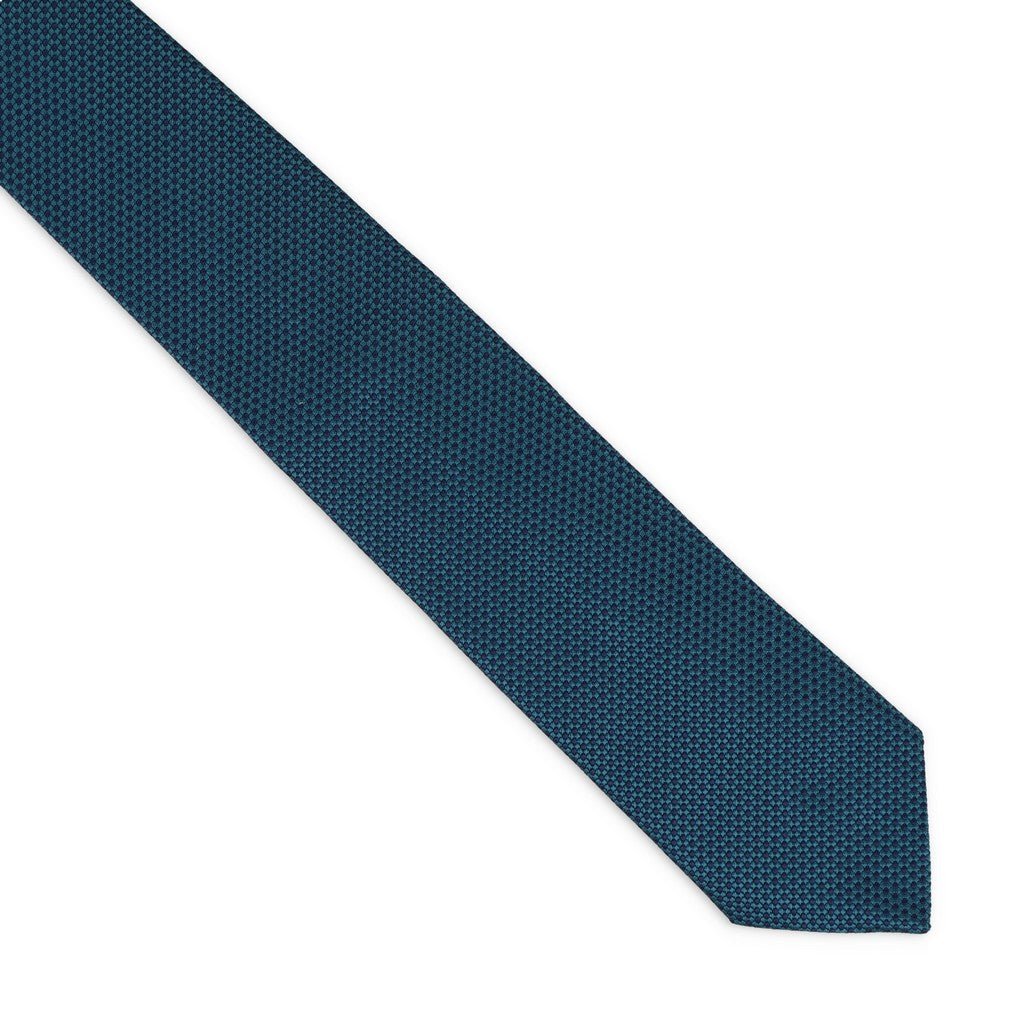HENRY SARTORIAL x FLORENCE STYLE Plain Tie CERULEAN - Henry Bucks