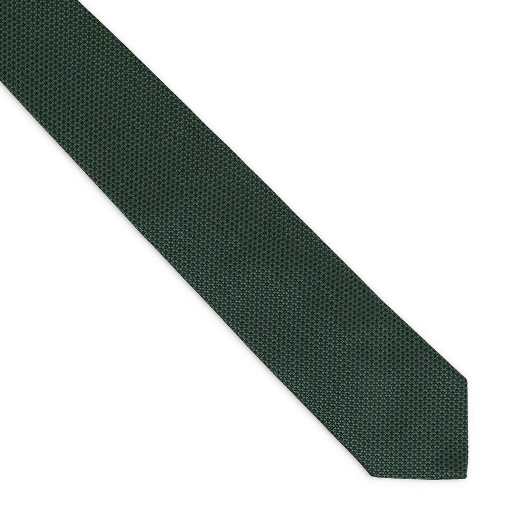HENRY SARTORIAL x FLORENCE STYLE Plain Tie GREEN - Henry Bucks