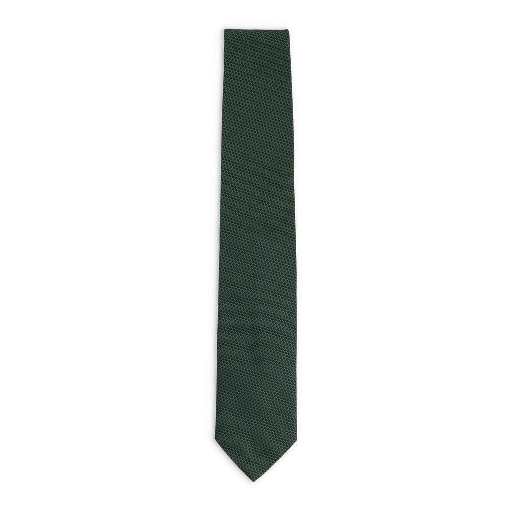 HENRY SARTORIAL x FLORENCE STYLE Plain Tie GREEN - Henry Bucks