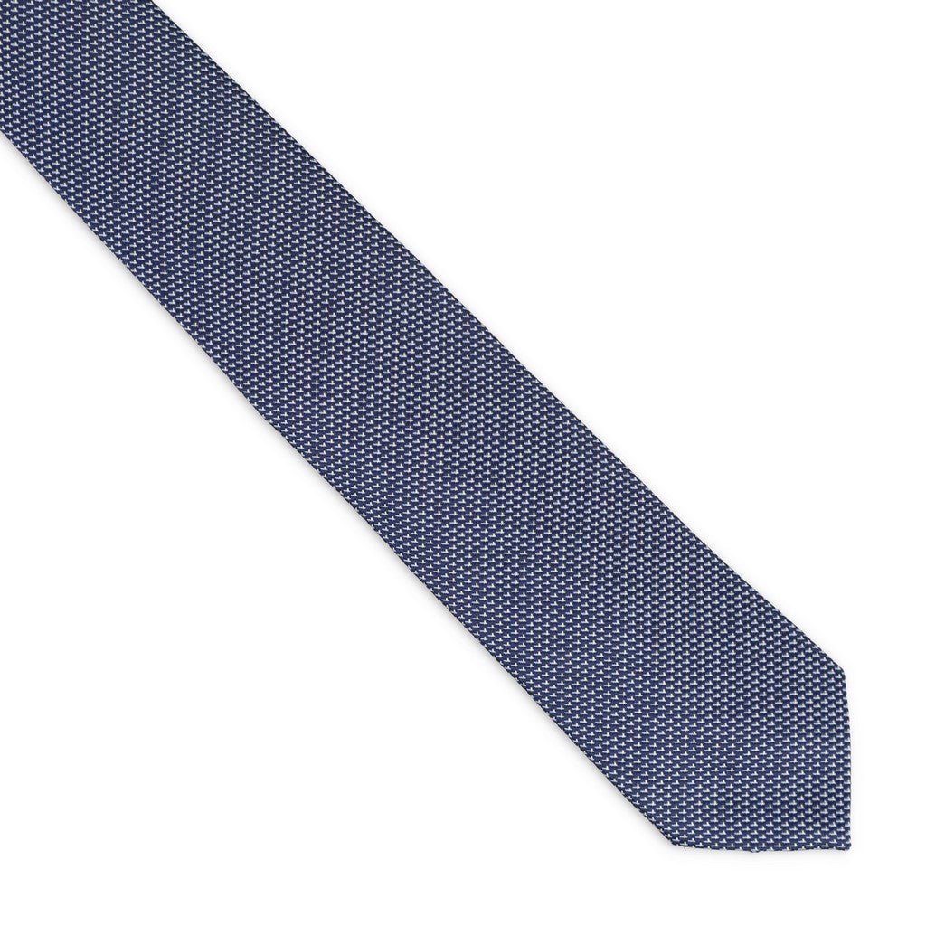 HENRY SARTORIAL x FLORENCE STYLE Plain Tie Navy - Henry Bucks