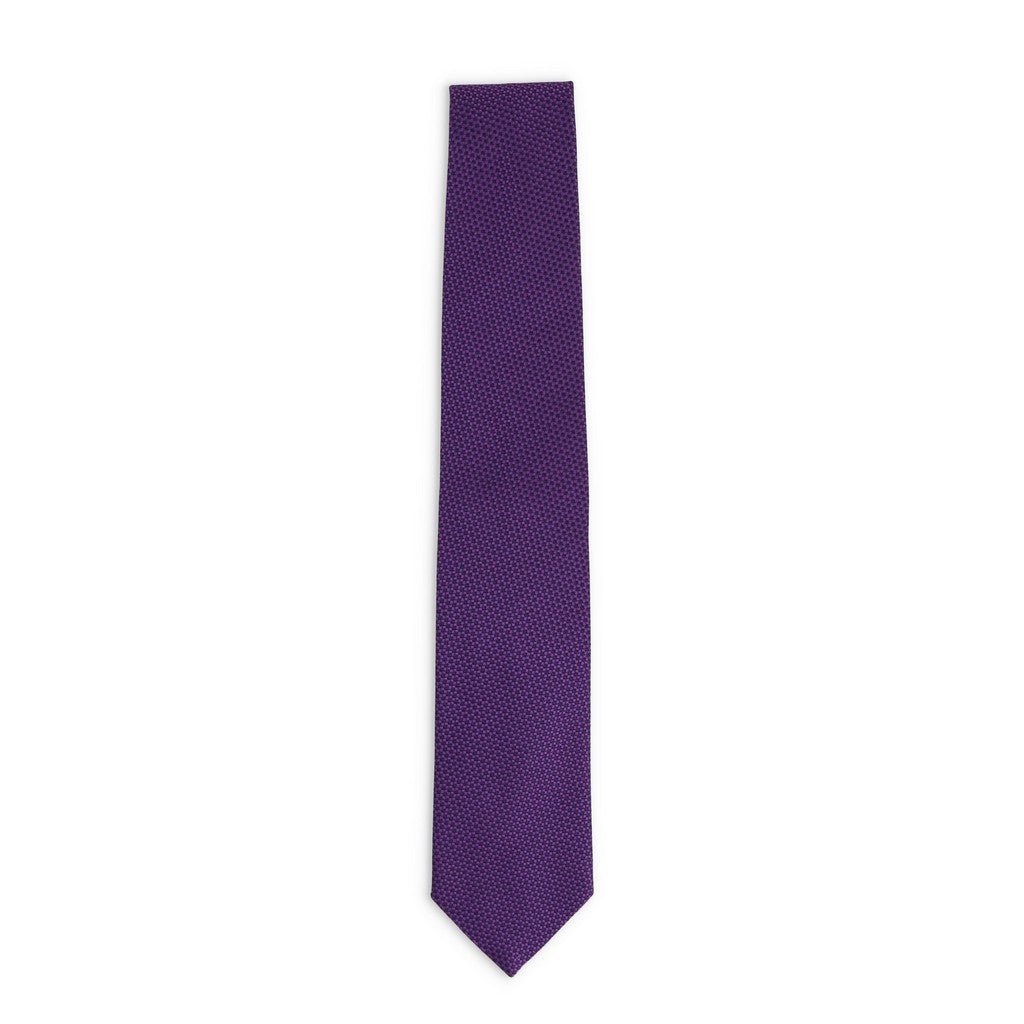 HENRY SARTORIAL x FLORENCE STYLE Plain Tie PURPLE - Henry Bucks