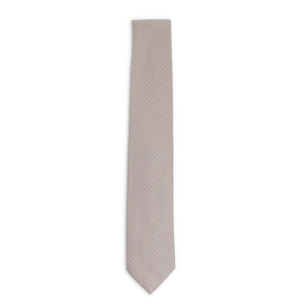 HENRY SARTORIAL x FLORENCE STYLE Plain Tie WHITE - Henry Bucks