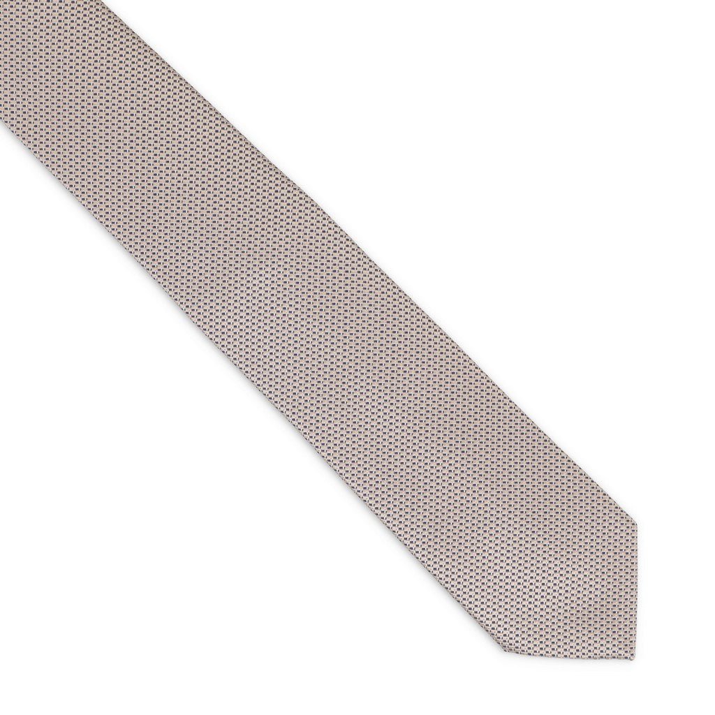 HENRY SARTORIAL x FLORENCE STYLE Plain Tie WHITE - Henry Bucks